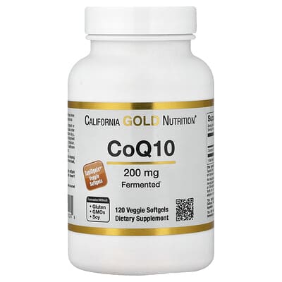 CoQ10, 200 mg, 120 Veggie Softgels