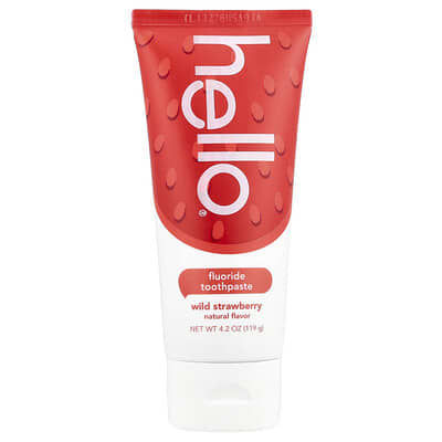 Детская зубная паста с фторидом, Wild Strawberry, 119 g