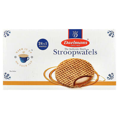 Stroopwafels, Caramel, 24 Waffles, 1.38 oz (39 g ) Each
