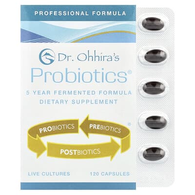 Probiotics®, профессиональная формула, 120 капсул