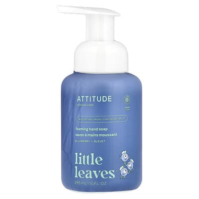 Little Leaves™, Foaming Hand Soap, Blueberry, 10 fl oz (295 ml)