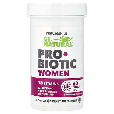 GI Natural® Probiotic Женский, 30 капсул