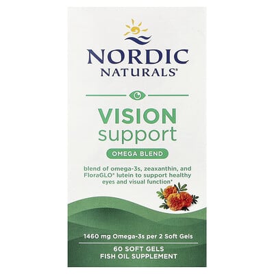 Vision Support, Omega Blend, 60 мягких капсул