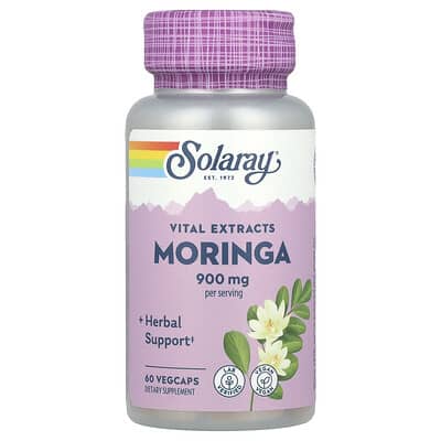 Моринга Moringa, 60 Vegcaps (450 mg per Capsule)