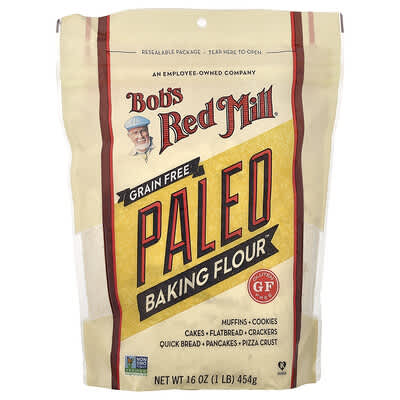 Мука для выпечки Paleo, без зерна, 16 oz (454 g)