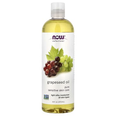 Solutions, масло виноградных косточек, 16 fl oz (473 ml)