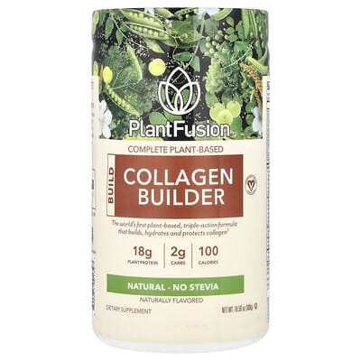 PlantFusion Complete Plant-Based Collagen Builder, натуральный, 10.58 oz (300 g)