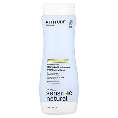 Oatmeal Sensitive Natural, Volume & Shine Shampoo, Unscented, 16 fl oz (473 ml)