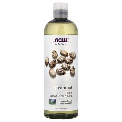 Solutions, Castor Oil, 16 fl oz (473 ml)