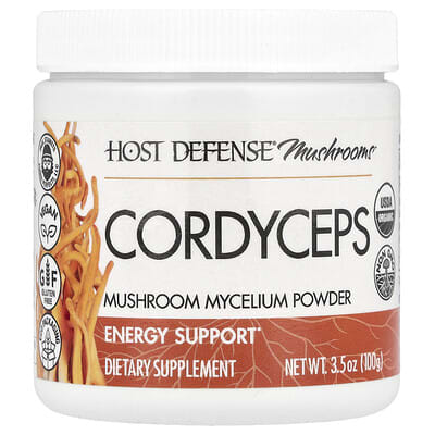 Mushrooms™, Cordyceps, порошок мицелия грибов, 3.5 oz (100 g)