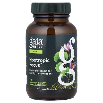 Ноотропный комплекс Nootropic Focus™, 40 жидких фитокапсул