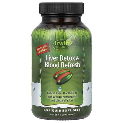Liver Detox & Blood Refresh®, 60 жидких мягких капсул
