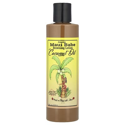 Maui Babe Amazing Browning Lotion с кокосовым маслом, 8 fl oz (236 ml)