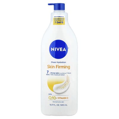 Увлажняющая лосьон Nivea Skin Firming Sheer Hydration для нормальной и сухой кожи, 16.9 fl oz (500 ml)
