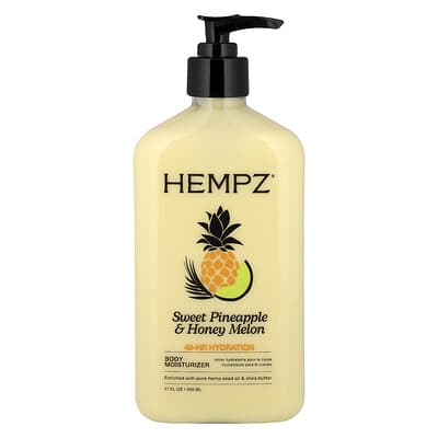 Body Moisturizer, Sweet Pineapple & Honey Melon, 17 fl oz (500 ml)