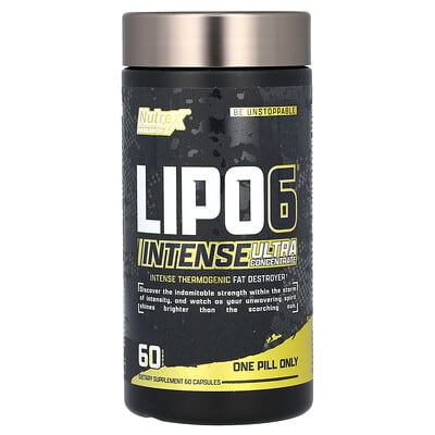 LIPO 6, Intense, Ultra Concentrate, 60 капсул