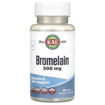 Бромелаин KAL, 500 mg, 60 таблеток