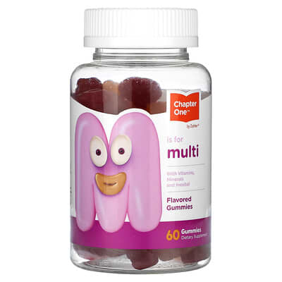 Chapter One, Multi Gummies, жевательные конфеты, 60 шт