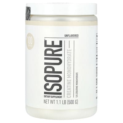 Creatine Monohydrate, Unflavored, 1.1 lb (500 g)