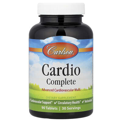 Cardio Complete, Advanced Cardiovascular Multi, 90 Tablets