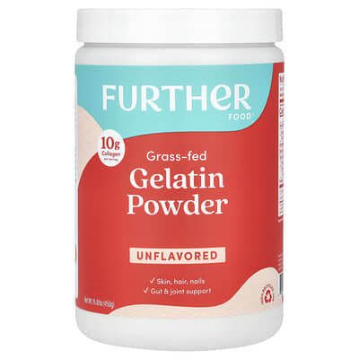 Grass-Fed Gelatin Powder пищевой желатин без вкуса, 15.87 oz (450 g)