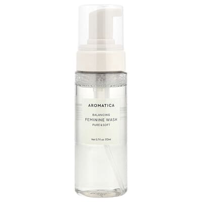 Balancing Feminine Wash, Pure & Soft, 5.7 fl oz (170 ml)