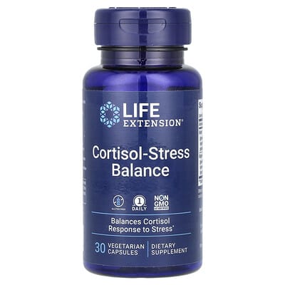 Cortisol-Stress Balance, 30 вегетарианских капсул
