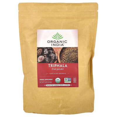 Organic India порошок Triphala, 16 oz (454 g)