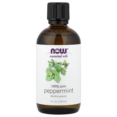 Эфирное масло, перечная мята, 4 fl oz (118 ml)