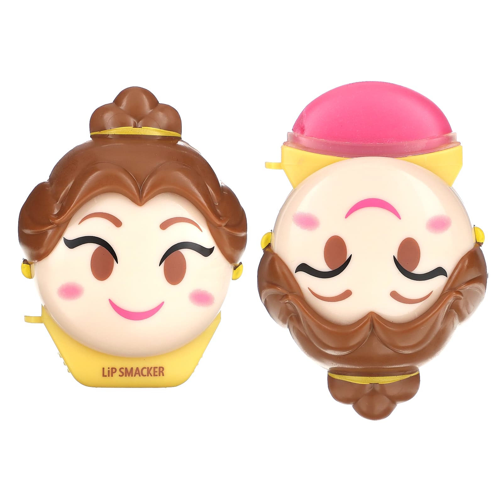 Lip Smacker Disney Emoji, бальзам для губ, Belle, #LastRosePetal, 0.26 oz (7.4 g)