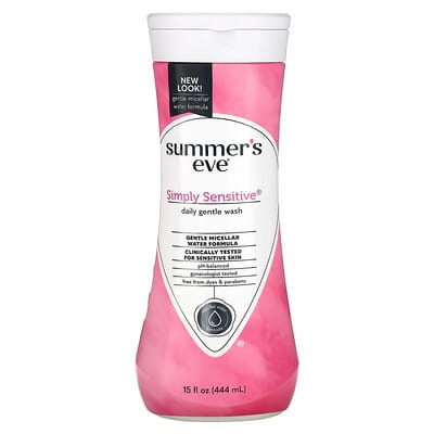7-in-1™ pH-Balanced Cleansing Wash, Simply Sensitive®, 15 fl oz (444 ml)