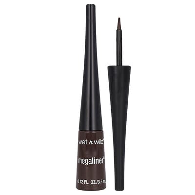 MegaLiner, Liquid Eyeliner, 872A Dark Brown, 0.12 fl oz (3.5 ml)