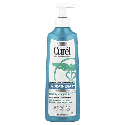 HydraTherapy, Wet Skin Moisturizer, Fragrance Free, 12 fl oz (354 ml)
