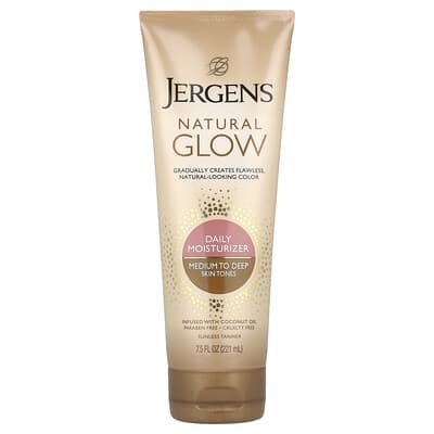 Natural Glow, Daily Moisturizer, Medium to Deep Skin Tones, 7.5 fl oz (221 ml)