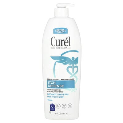 Успокаивающий лосьон Itch Defense для сухой, зудящей кожи, без отдушек, 20 fl oz (591 ml)