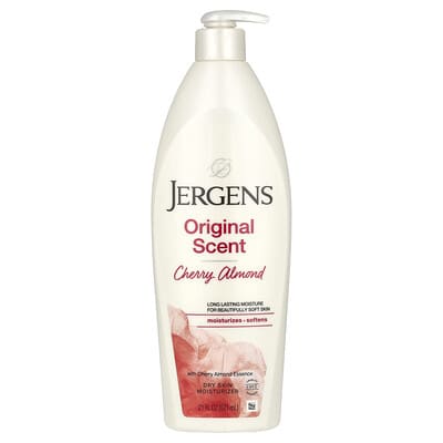 Dry Skin Moisturizer, Cherry Almond, 21 fl oz (621 ml)