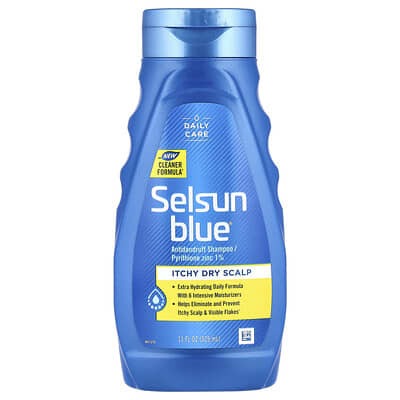 Шампунь от перхоти Selsun Blue, для сухой кожи головы, 11 fl oz (325 ml)