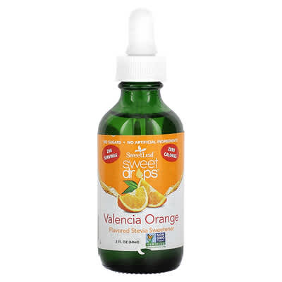 Подсластитель Sweet Drops®, Valencia Orange, 60 ml