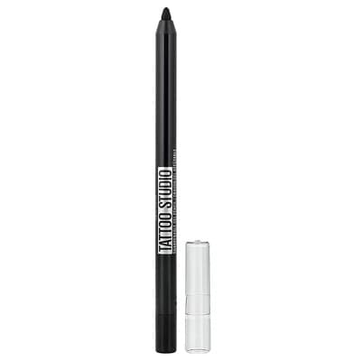 Карандаш для глаз Maybelline Tattoo Studio Eyeliner, Sharpenable Gel Pencil, Waterproof, 900 Deep Onyx, 1.2 g