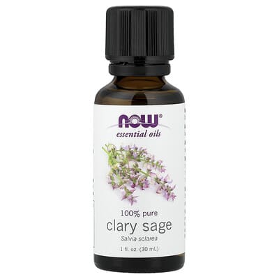Эфирное масло, Clary Sage, 1 fl oz (30 ml)