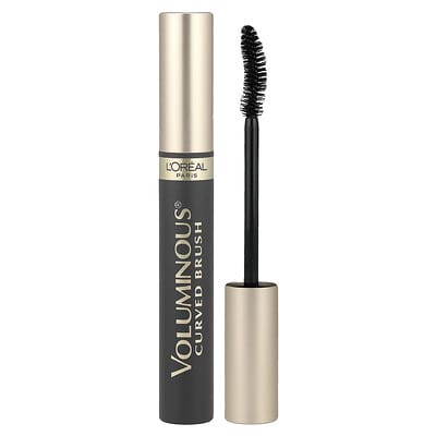 Voluminous®, Тушь с изогнутой щеточкой, 340 Black, 0.28 fl oz (8 ml)