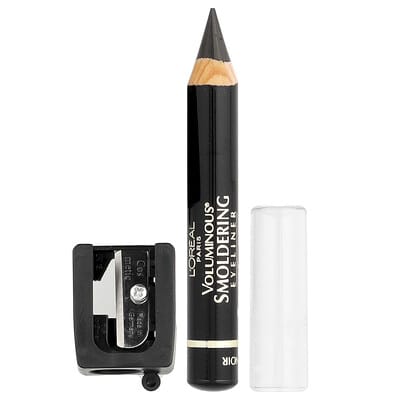 Карандаш для глаз L'Oréal Voluminous® Smoldering Wood Pencil Eyeliner, 645 Black, 0.087 oz (2.48 g)
