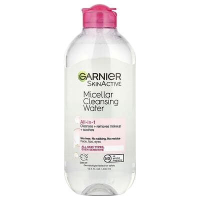SkinActive, мицеллярная очищающая вода, All-In-1, 13.5 fl oz (400 ml)