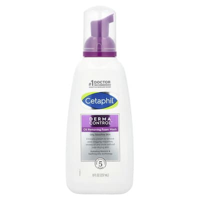 Derma Control, очищающая пенка для умывания, 237 ml
