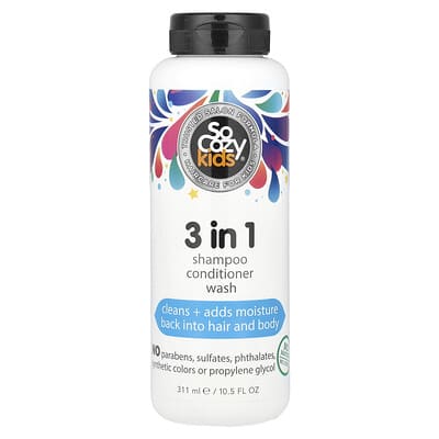 Детский шампунь-кондиционер 3 в 1, 10.5 fl oz (311 ml)