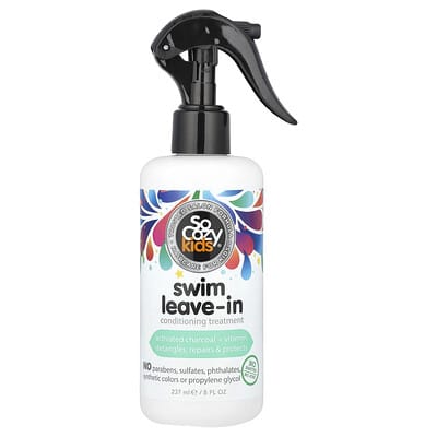 Kids, Swim Leave-in Conditioning Treatment, 8 fl oz (237 ml)
