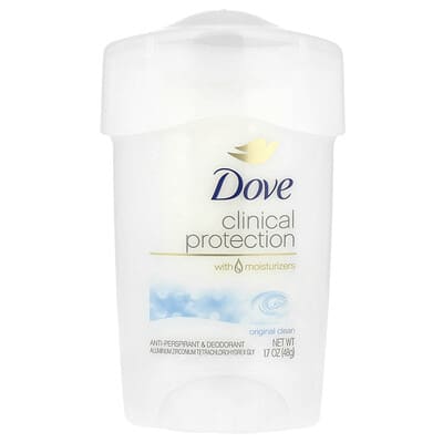 Dove антиперспирантный дезодорант Clinical Protection, Original Clean, 48 g
