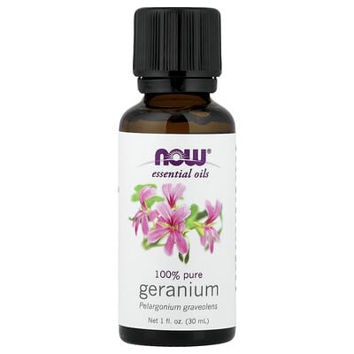 Essential Oils, Geranium, 1 fl oz (30 ml)
