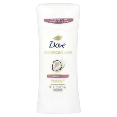 Advanced Care, Antiperspirant Deodorant, Caring Coconut, 2.6 oz (74 g)