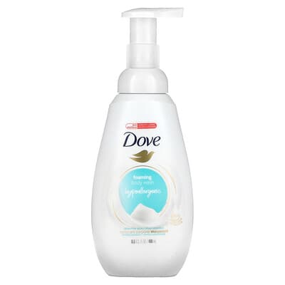 Dove Пенящийся гель для душа, гипоаллергенный, для чувствительной кожи, 13.5 fl oz (400 ml)